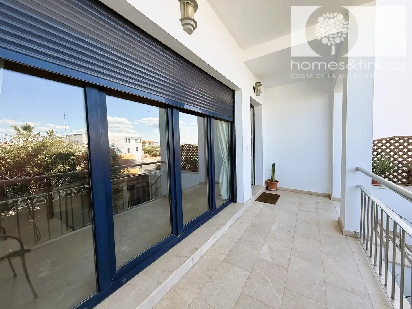 Balcony of Detached homes for sale in Ayamonte  with Air Conditioner, Terrace and Furnished