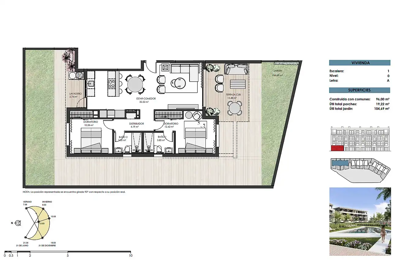 Appartement compact avec terrasse à vendre à Mar Menor Golf, imagen 21