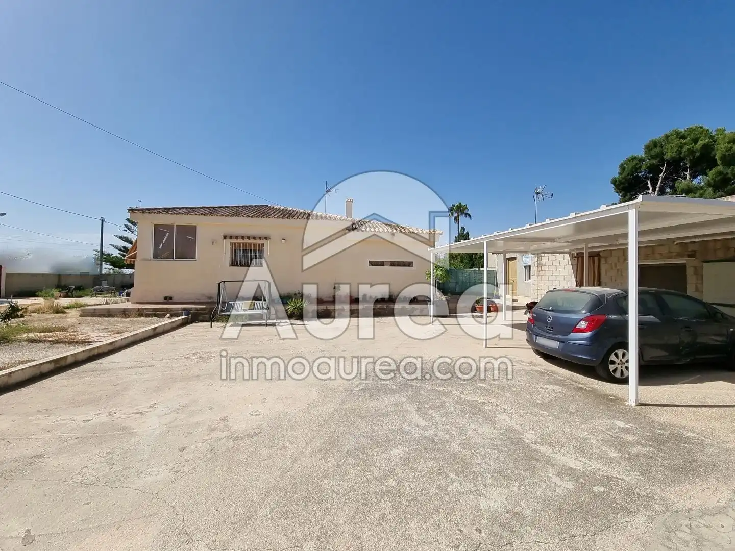 Vista exterior de Casa o chalet en venta en Alicante / Alacant con Trastero y Piscina