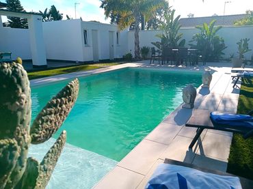 Xalet amb piscina en venda a Los Gallos