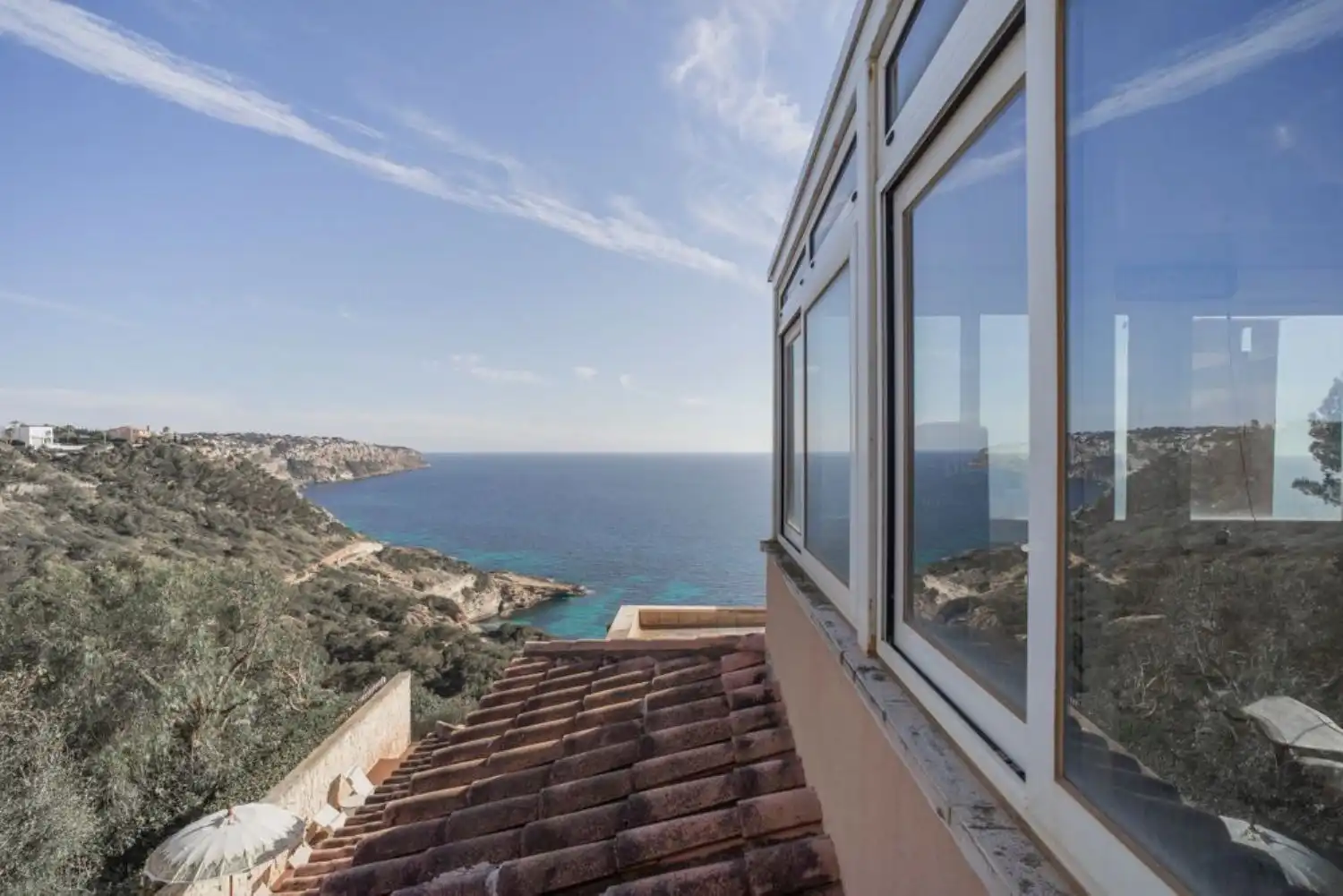 Balcony of Houses for rent in Llucmajor  with Air Conditioner, Heating and Private garden