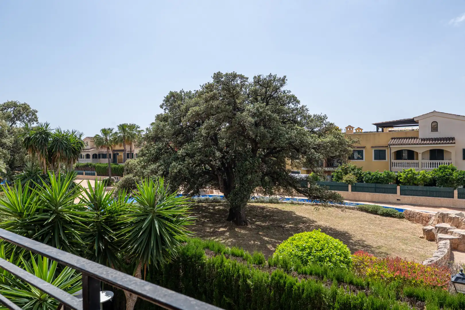 Garten von Wohnungen zum Verkauf in Marratxí mit Klimaanlage, Terrasse und Schwimmbad