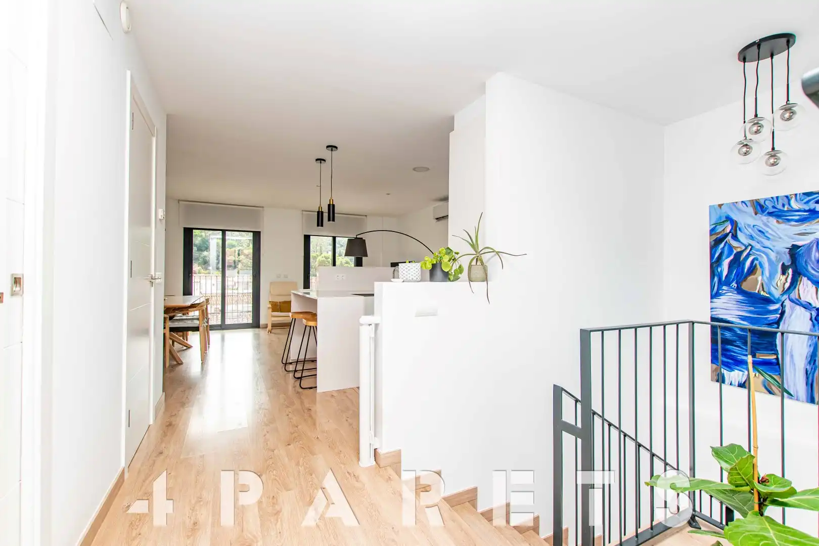 Vista exterior de Ático en venta en Arenys de Munt con Aire acondicionado, Calefacción y Parquet