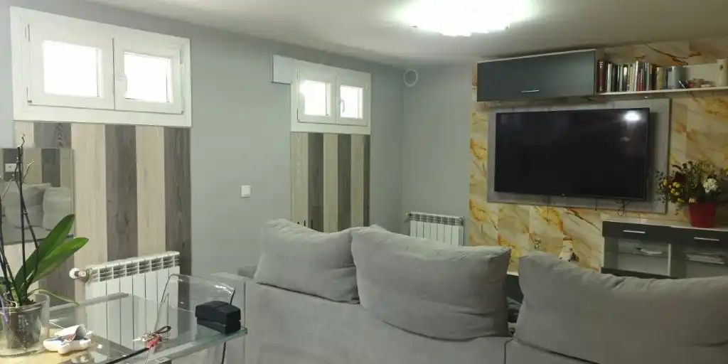 Living room of Duplexes for sale in Madrid  with Air Conditioner, Heating and Storage room
