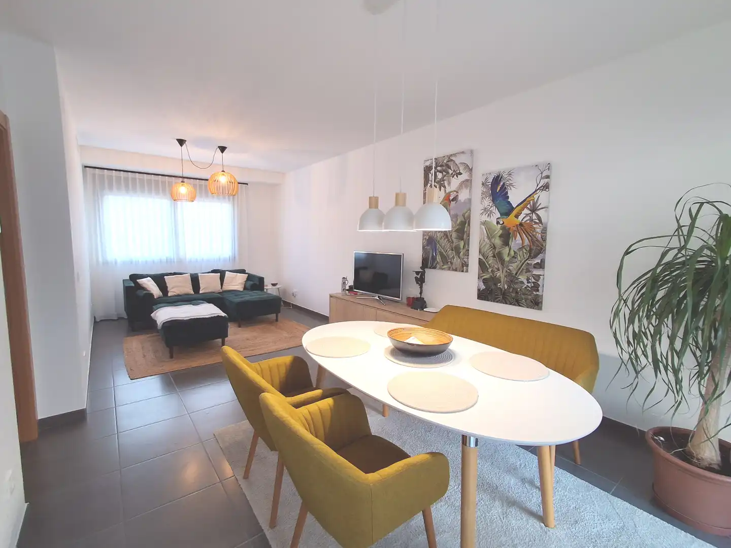 Living room of Detached homes for sale in Mont-roig del Camp  with Air Conditioner, Private garden and Terrace