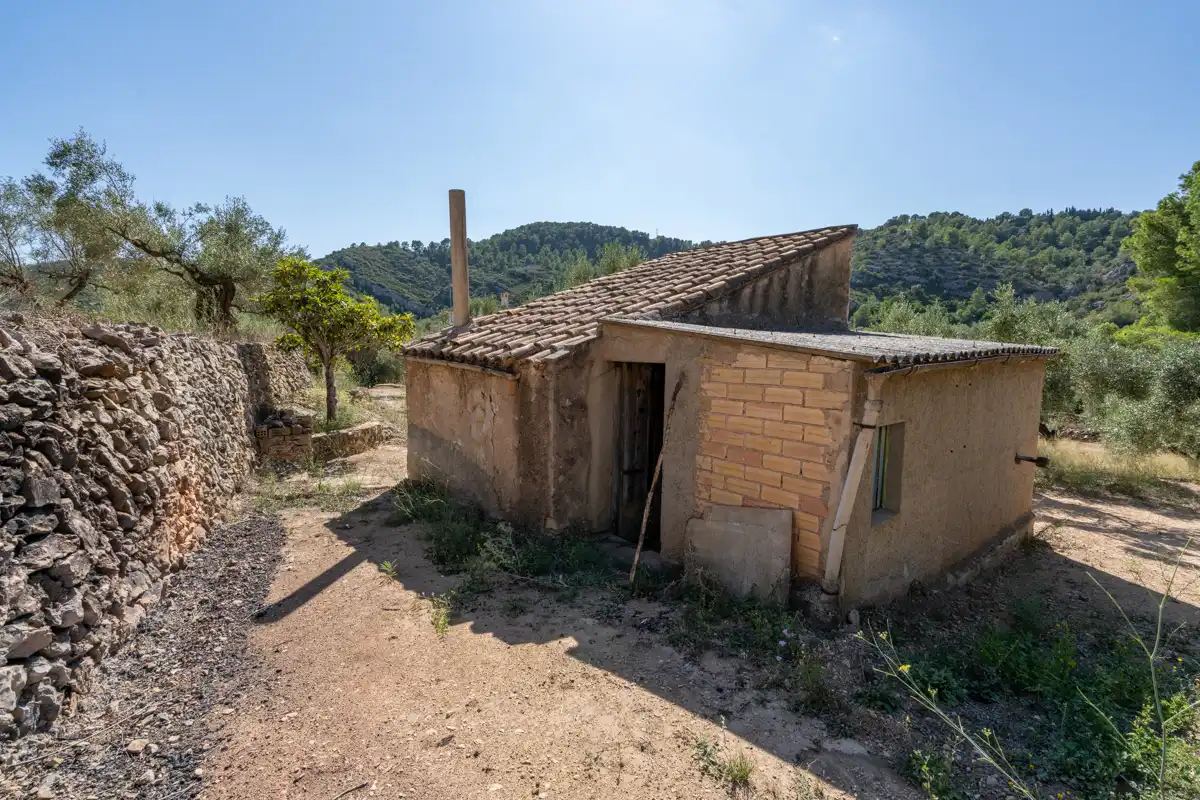 Vista exterior de Finca rústica en venda en Tortosa amb Terrassa