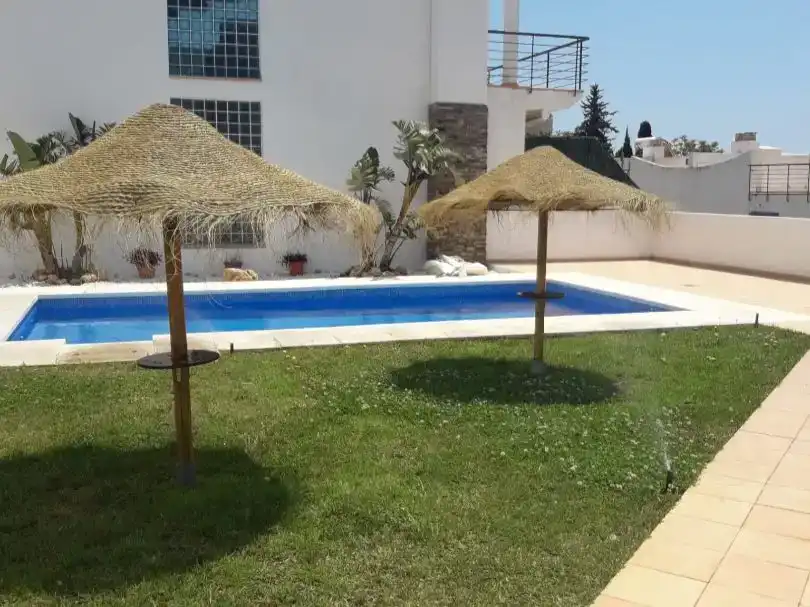 Swimming pool of Flat for sale in Benalmádena  with Swimming Pool and Balcony