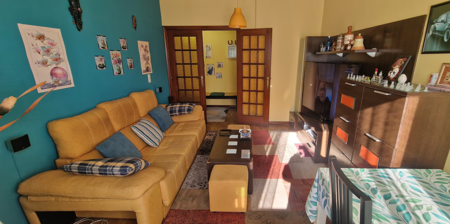 Sala d'estar de Pis en venda en Málaga Capital amb Moblat