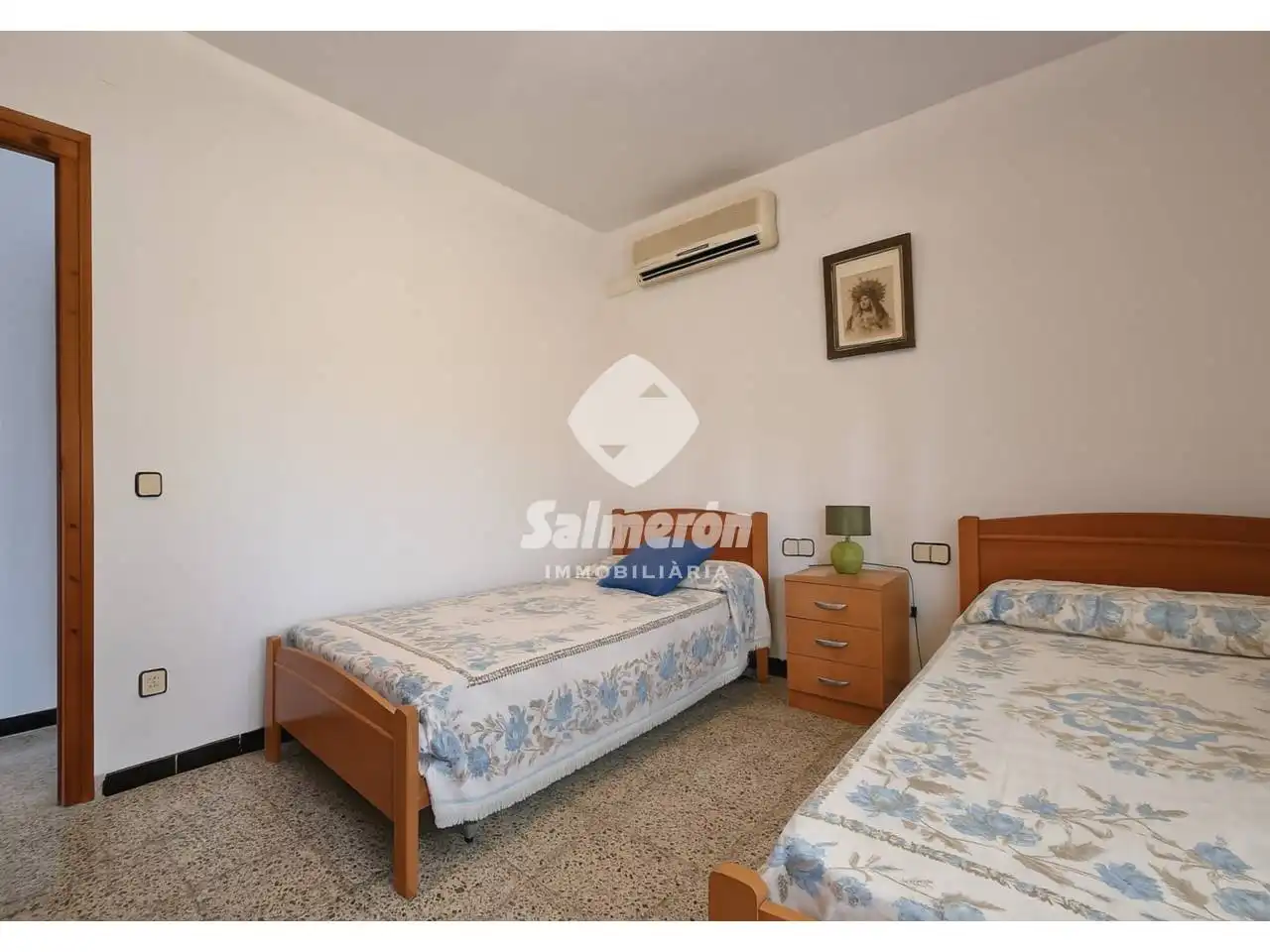 Schlafzimmer von Haus oder Chalet zum Verkauf in Palafolls mit Klimaanlage