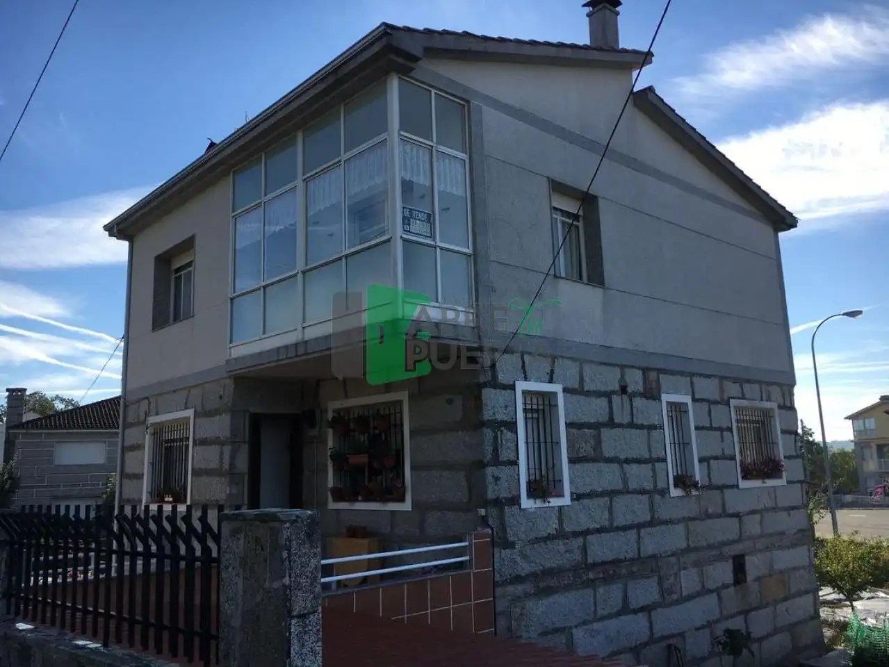 Exterior view of Houses for sale in Vilamarín  with Heating, Private garden and Storage room