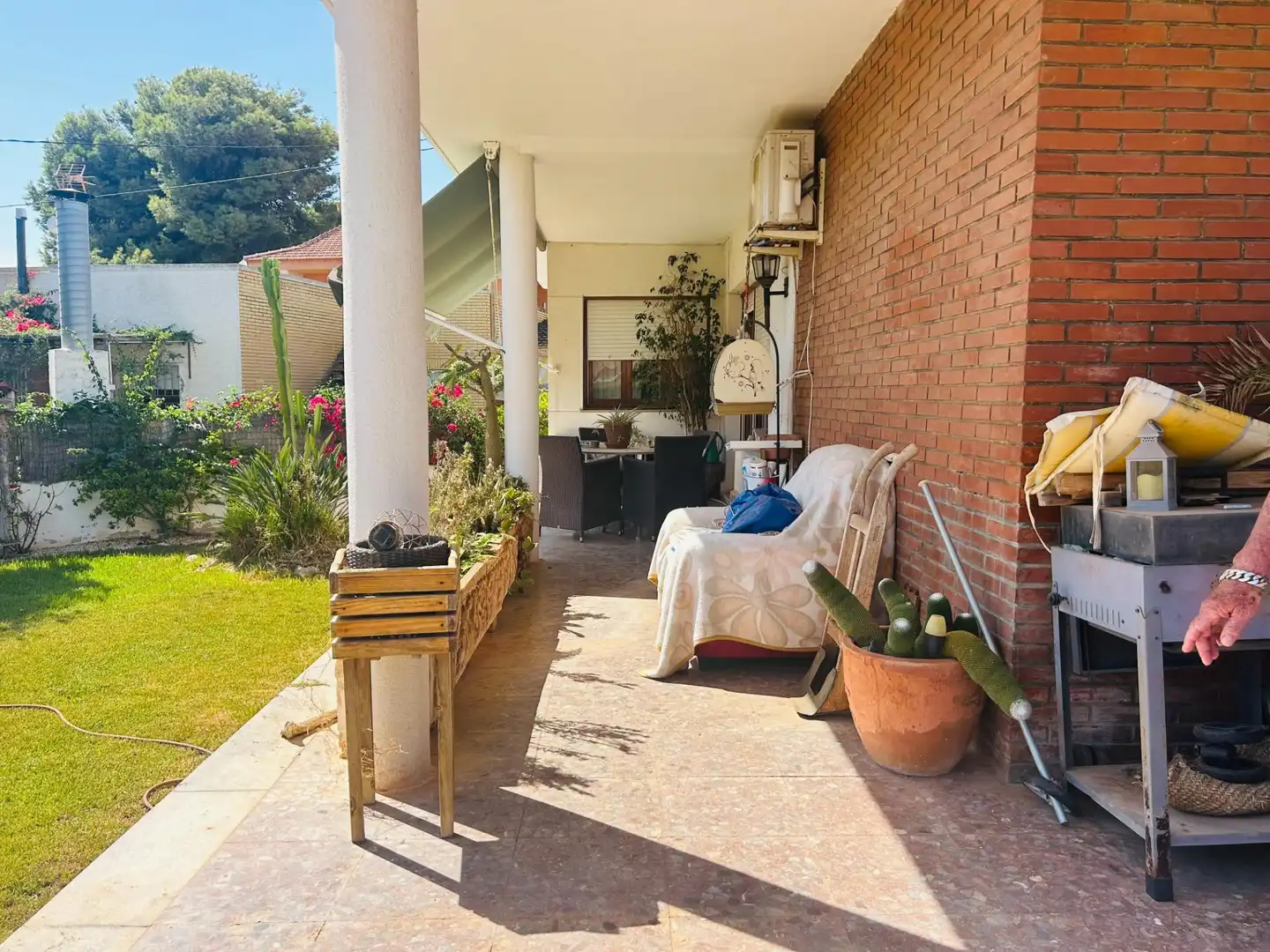 Terraza de Casa o chalet en venta en Cartagena con Aire acondicionado, Jardín privado y Terraza