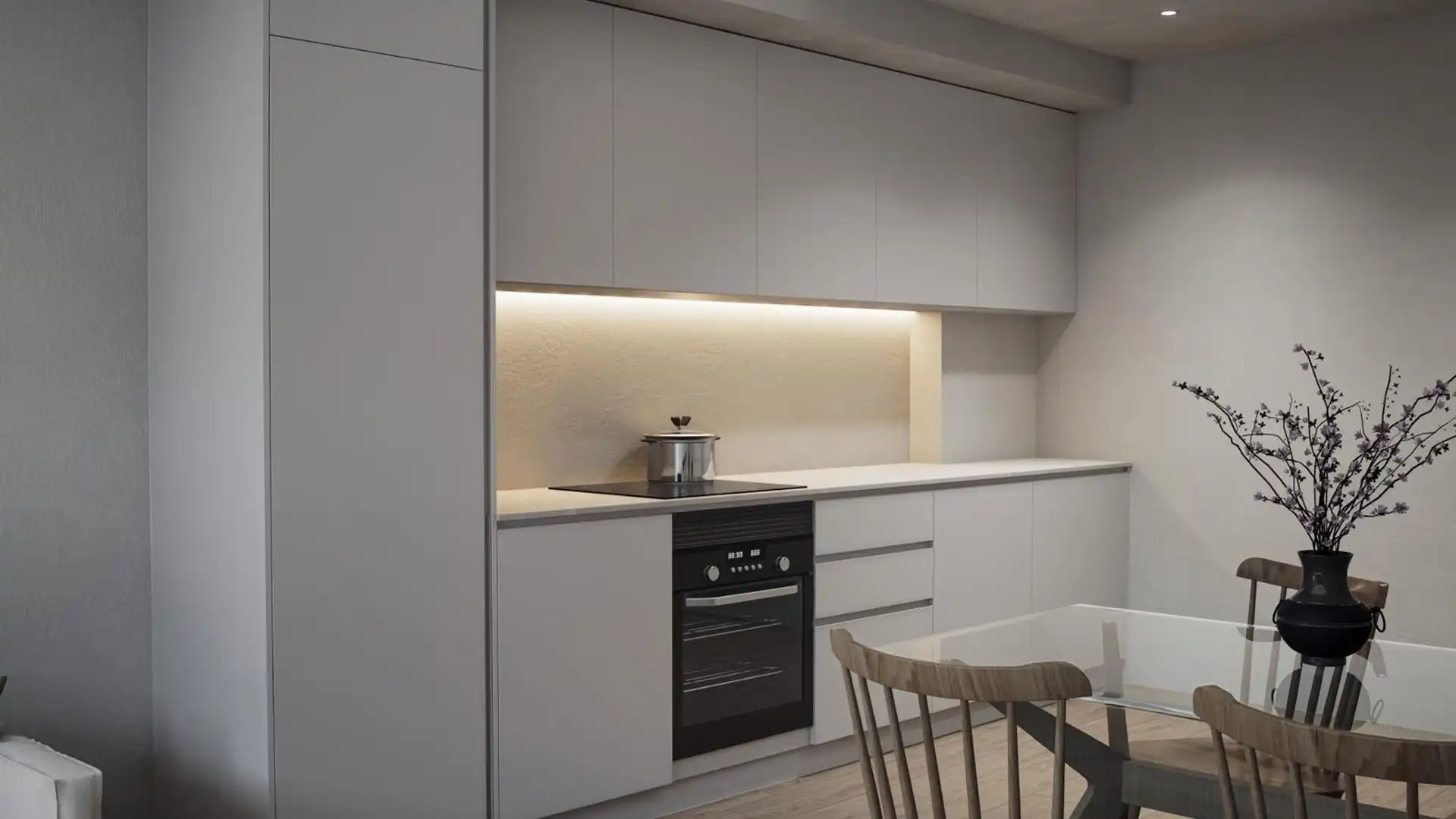 Kitchen of Flat for sale in Molins de Rei  with Air Conditioner, Parquet flooring and Terrace