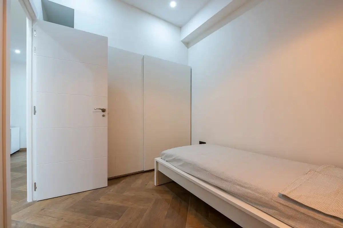 Schlafzimmer von Loft zum Verkauf in Madrid mit Klimaanlage, Heizung und Möbliert