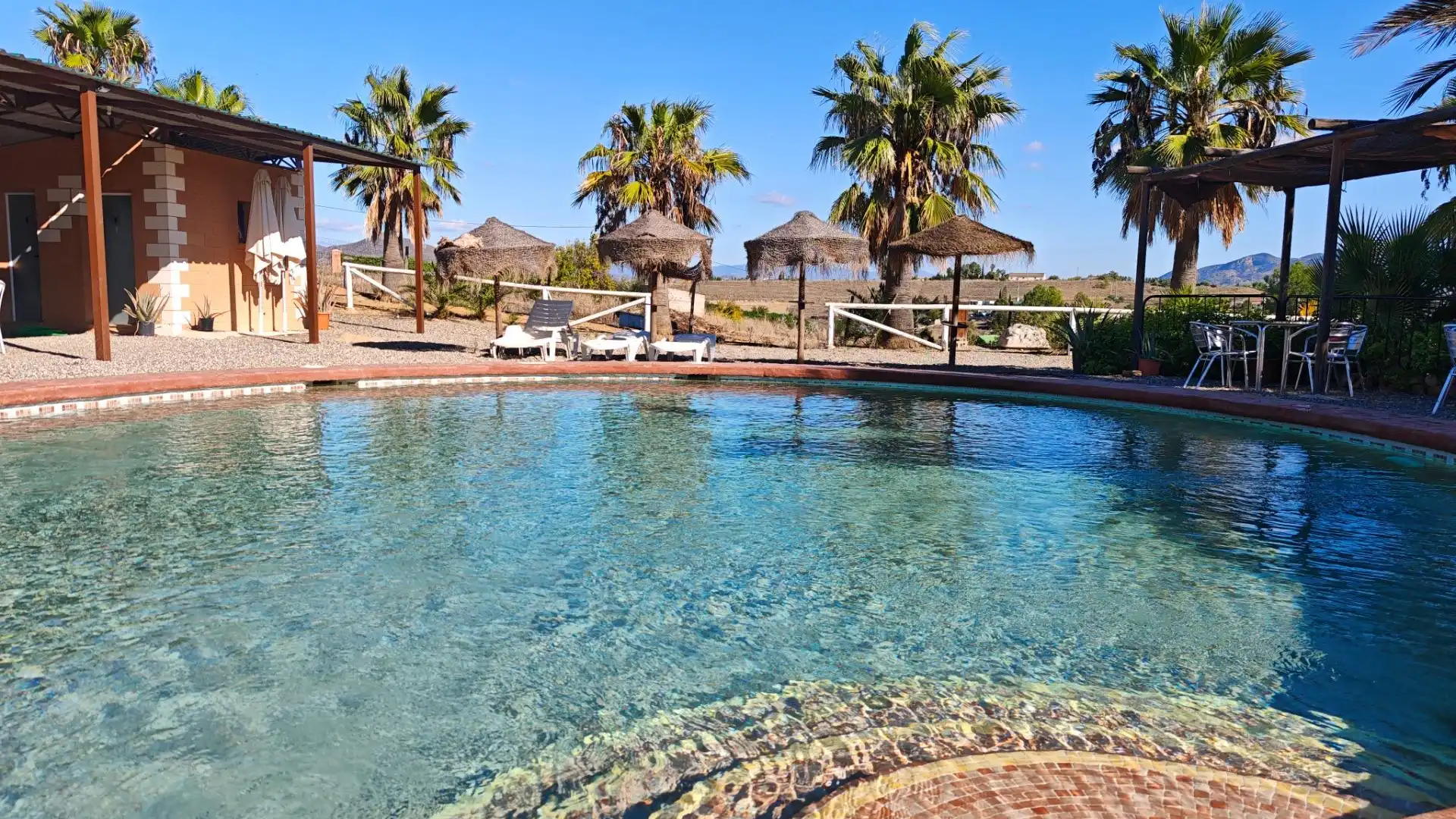 Piscina de Finca rústica en venta en Cártama con Aire acondicionado, Jardín privado y Terraza