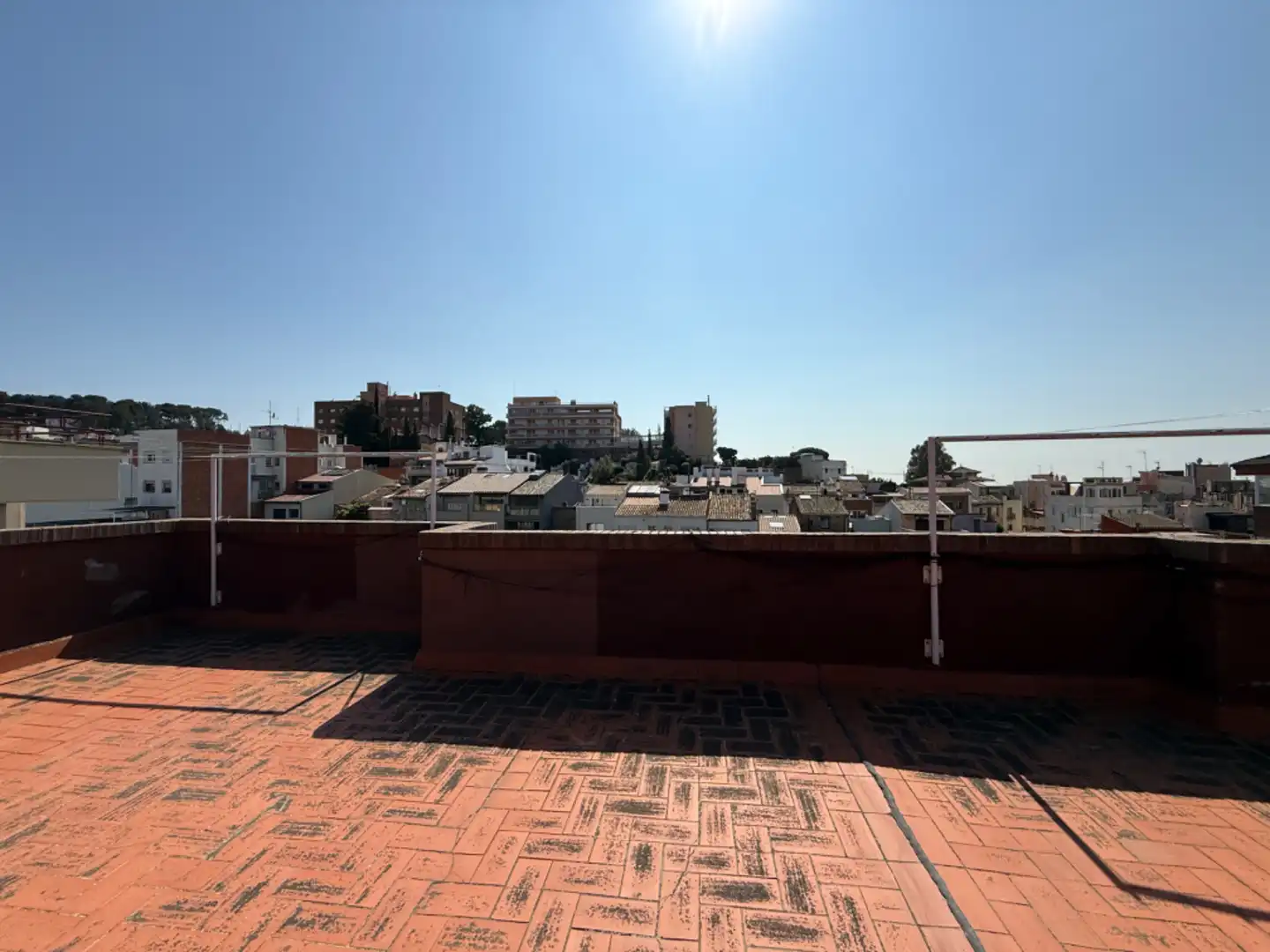 Exterior view of Flat for sale in Sant Just Desvern  with Air Conditioner, Heating and Parquet flooring
