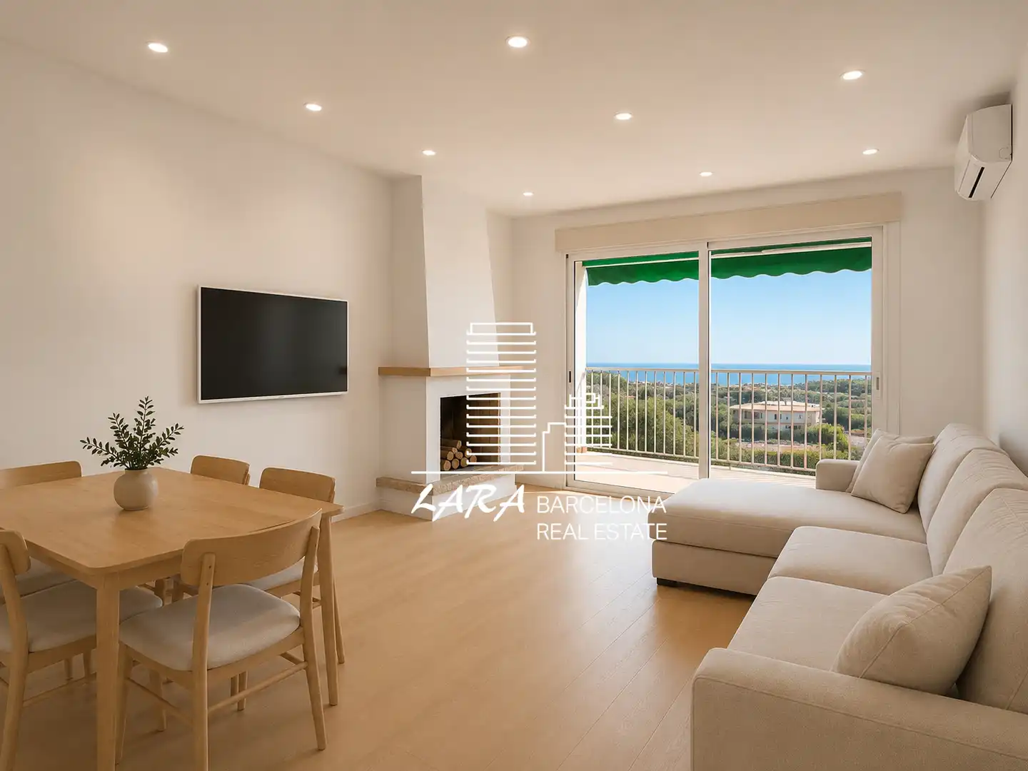 Sala d'estar de Apartament en venda en Castelldefels amb Traster, Forn i Rentadora