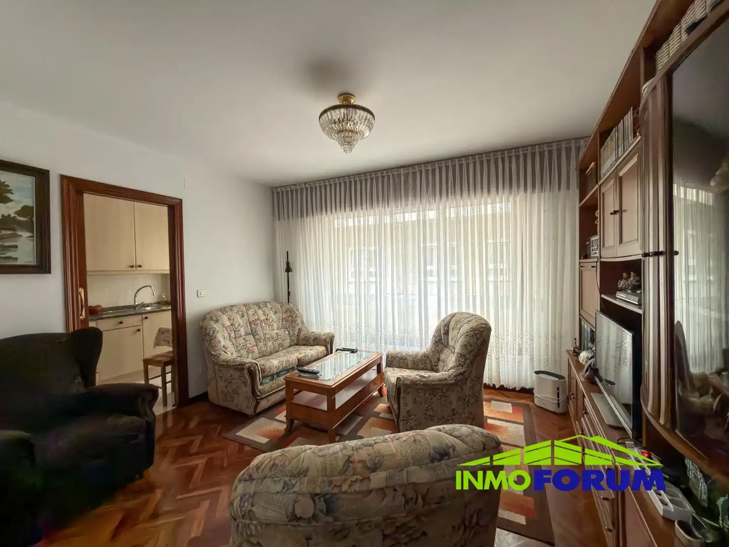 Sala de estar de Piso en venta en A Coruña Capital  con Calefacción