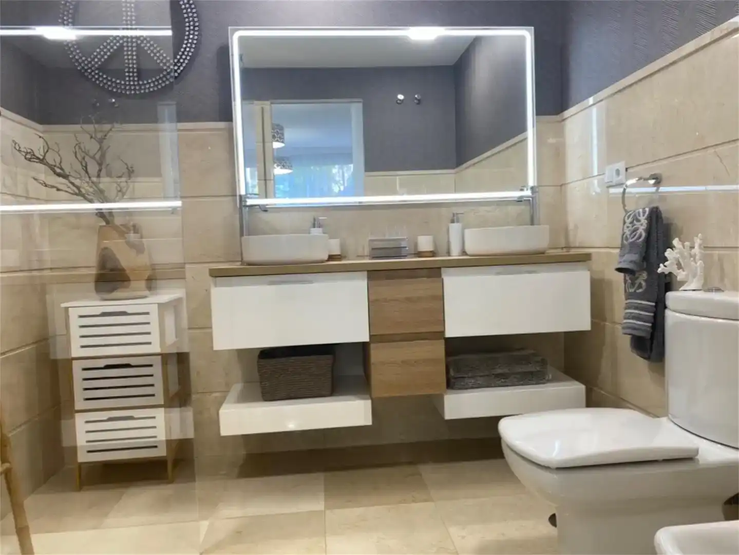 Bany de Apartament en venda en Marbella amb Aire condicionat i Piscina