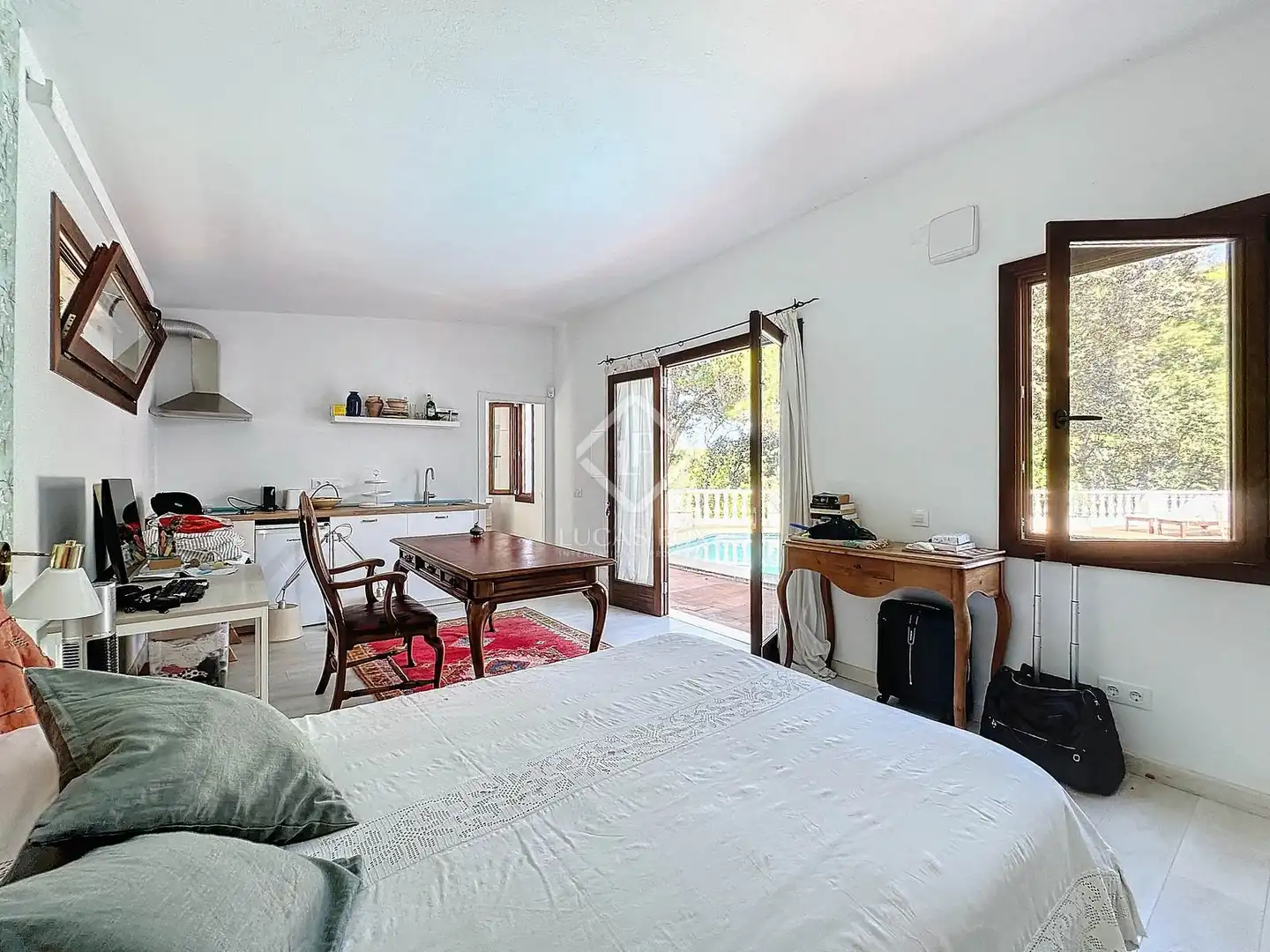 Schlafzimmer von Country house zum Verkauf in Es Mercadal mit Heizung, Privatgarten und Terrasse