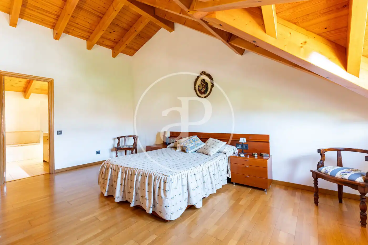 Bedroom of Houses for sale in Sant Cugat del Vallès  with Air Conditioner, Heating and Private garden