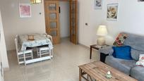 Living room of Flat for sale in Roquetas de Mar  with Air Conditioner, Terrace and Swimming Pool