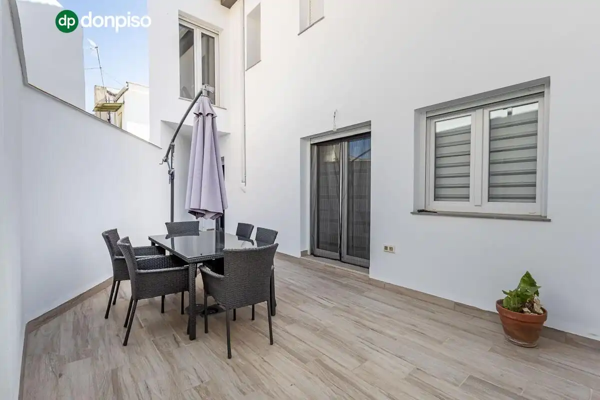 Terrace of Detached homes for sale in Churriana de la Vega  with Air Conditioner