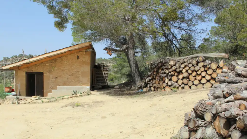 Vista exterior de Finca rústica en venda en Maella