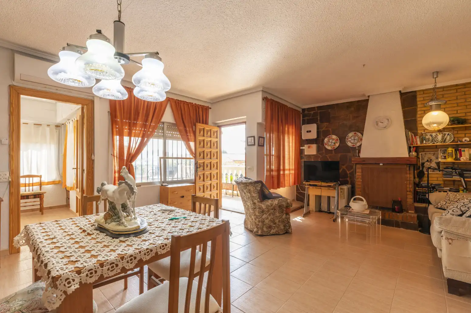 Living room of Houses for sale in Náquera  with Air Conditioner, Heating and Private garden
