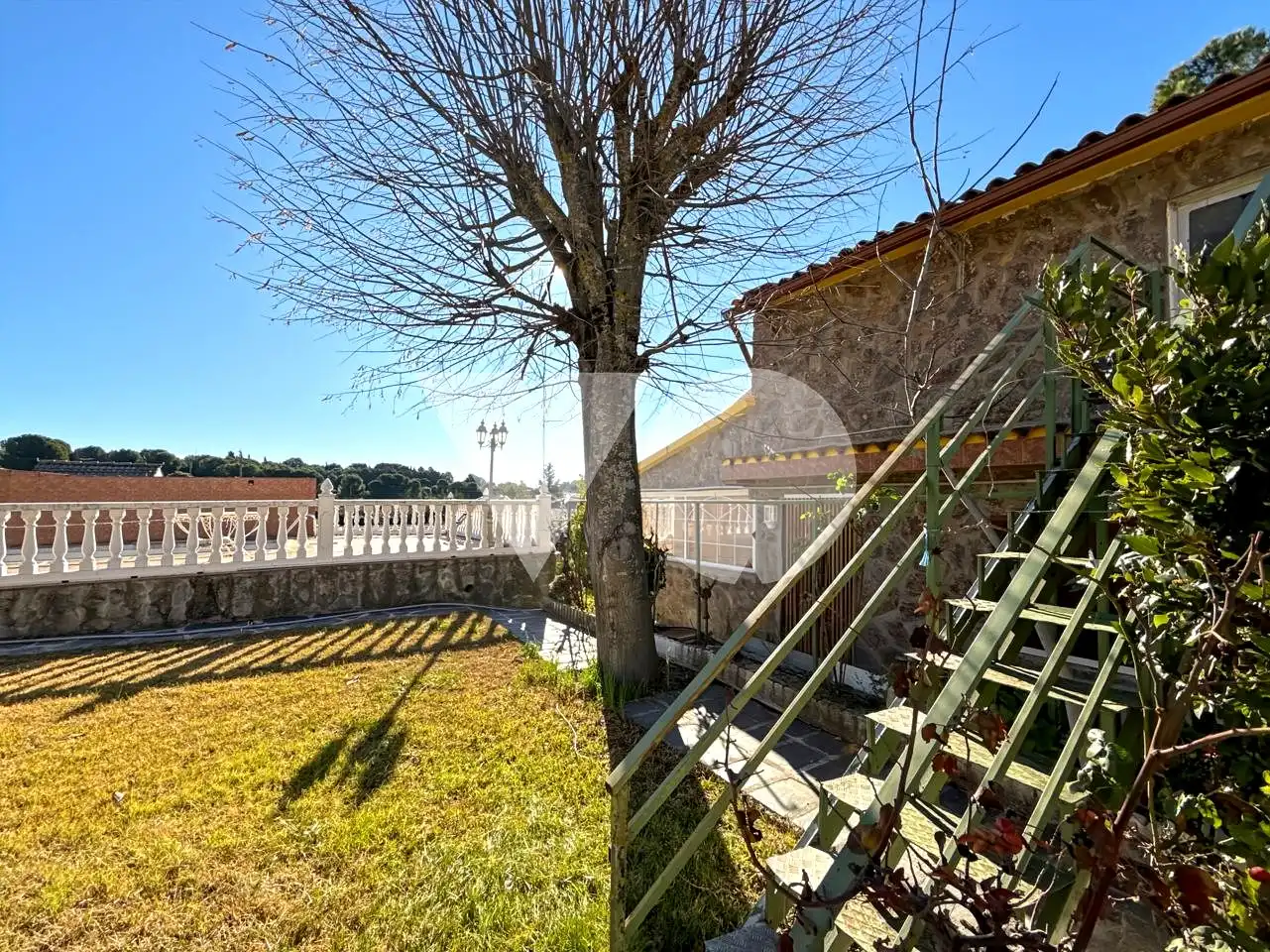 Terraza de Casa o chalet en venta en Ribatejada con Jardín privado, Terraza y Piscina