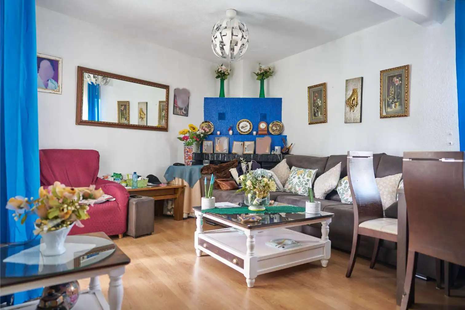 Living room of Flat for sale in Moralzarzal  with Terrace, Storage room and Furnished
