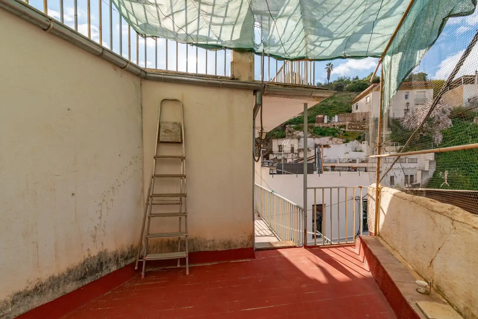 Balcony of Houses for sale in Granada  with Private garden and Terrace