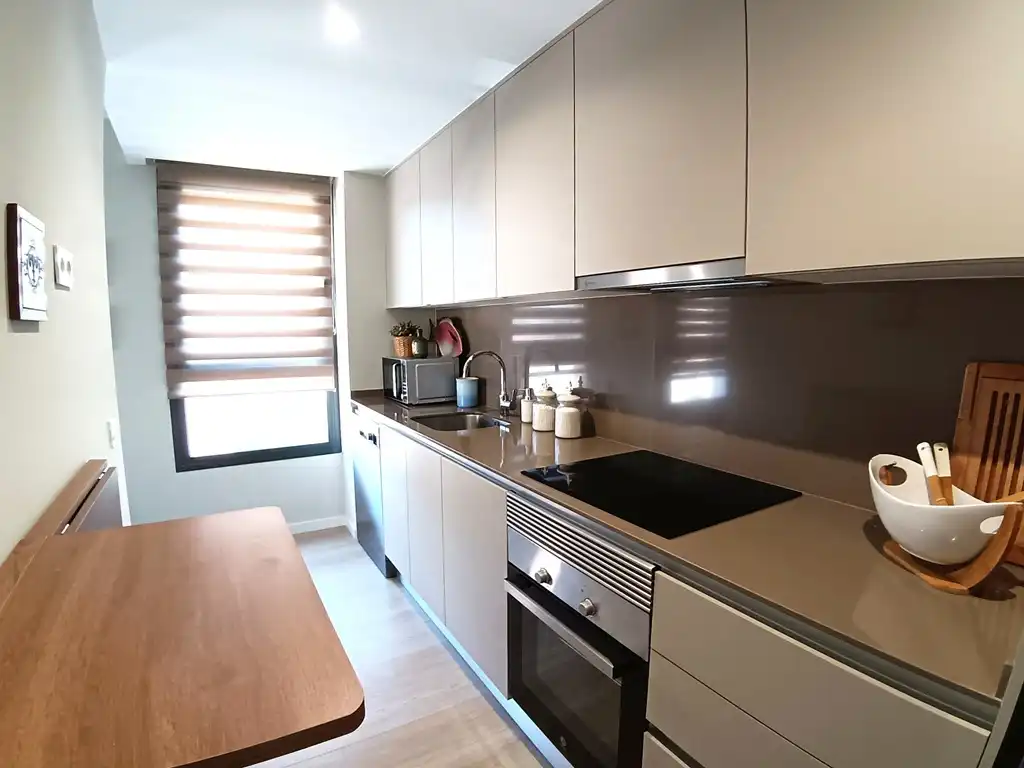 Kitchen of Apartments for sale in Dénia  with Air Conditioner, Terrace and Furnished
