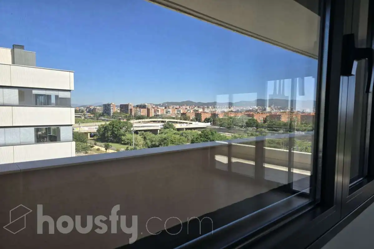 Wohnung zur Miete in Sant Adrià de Besòs mit Klimaanlage und Balkon