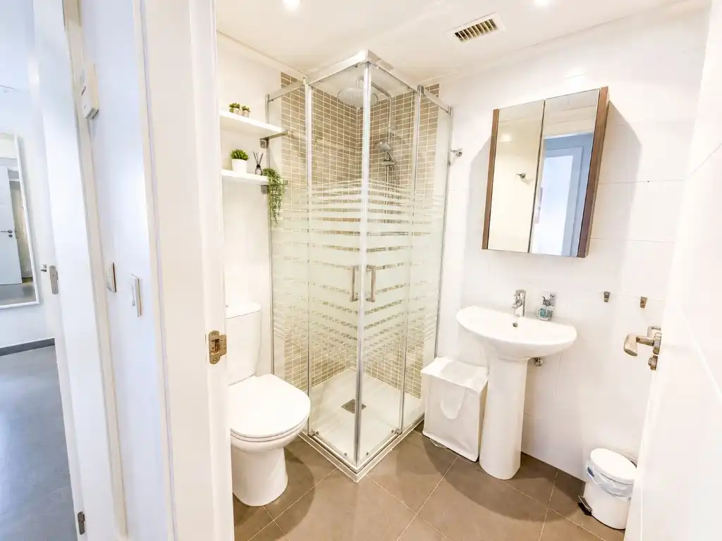 Bany de Apartament en venda en La Manga del Mar Menor amb Aire condicionat, Calefacció i Terrassa