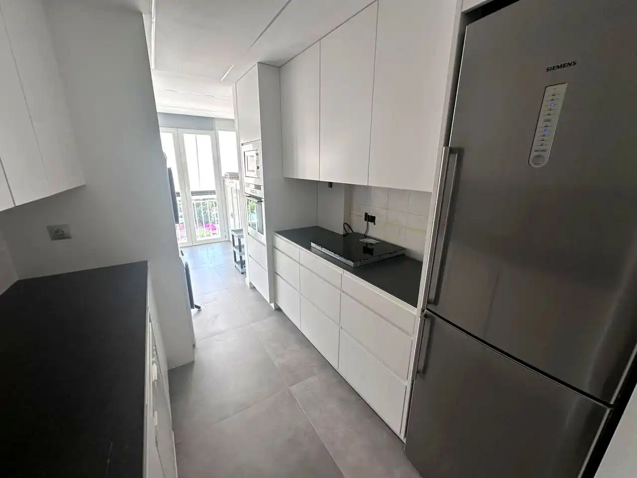 Küche von Wohnung zur Miete in Benicasim / Benicàssim mit Klimaanlage, Terrasse und Möbliert