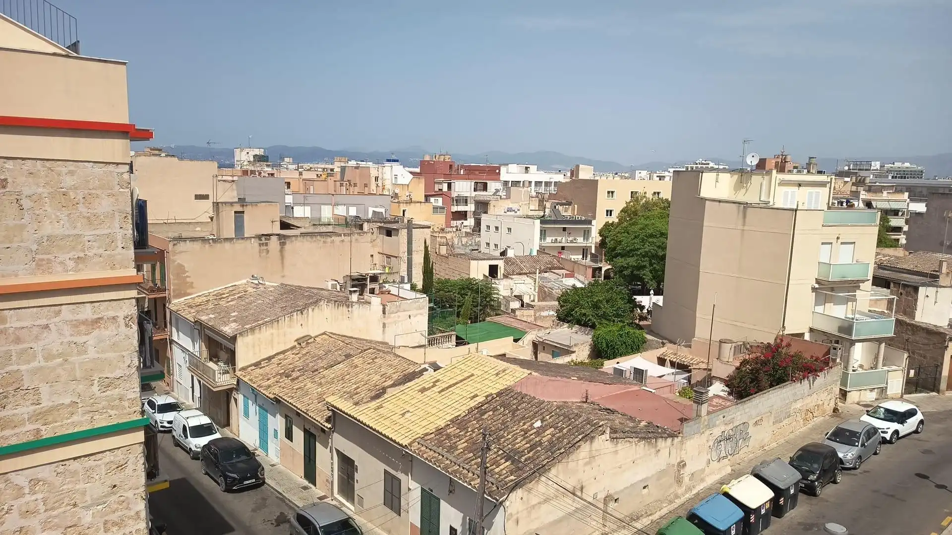 Außenansicht von Dachboden zum Verkauf in  Palma de Mallorca mit Terrasse, Möbliert und Ofen