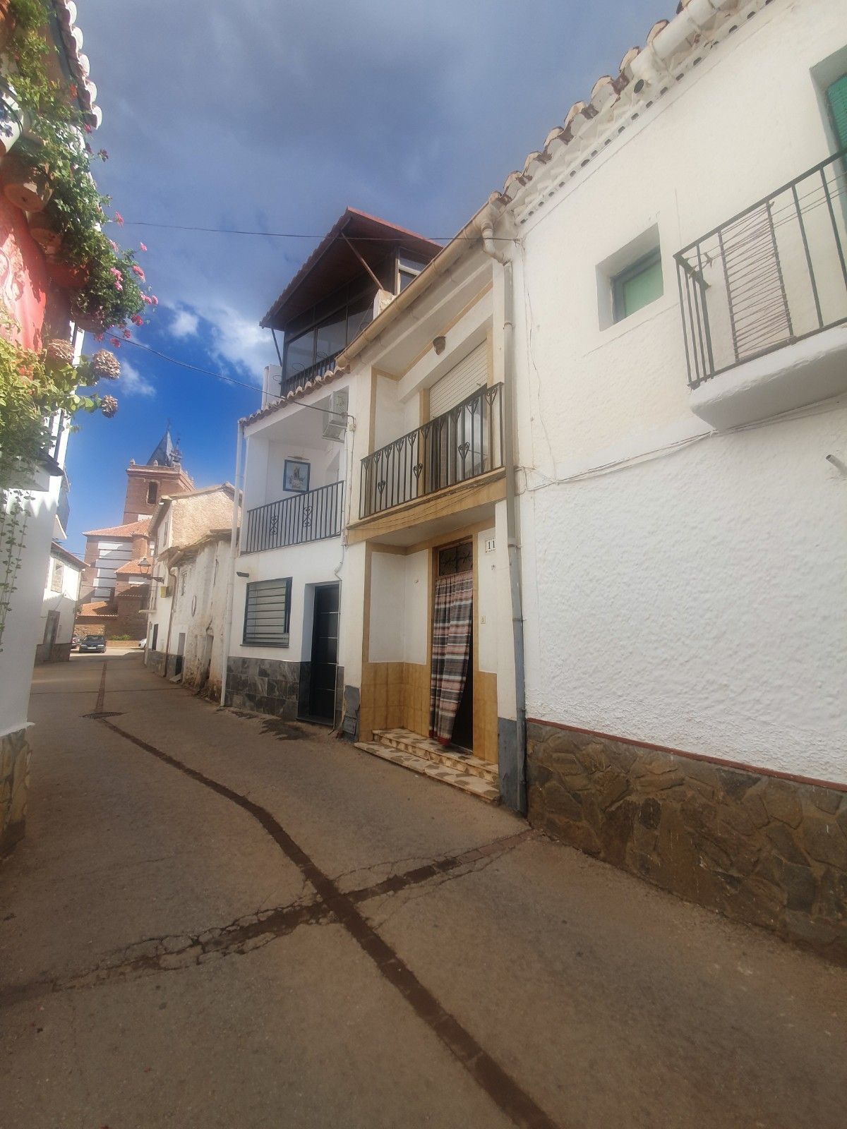 Vista exterior de Casa o xalet en venda en Jerez del Marquesado amb Moblat