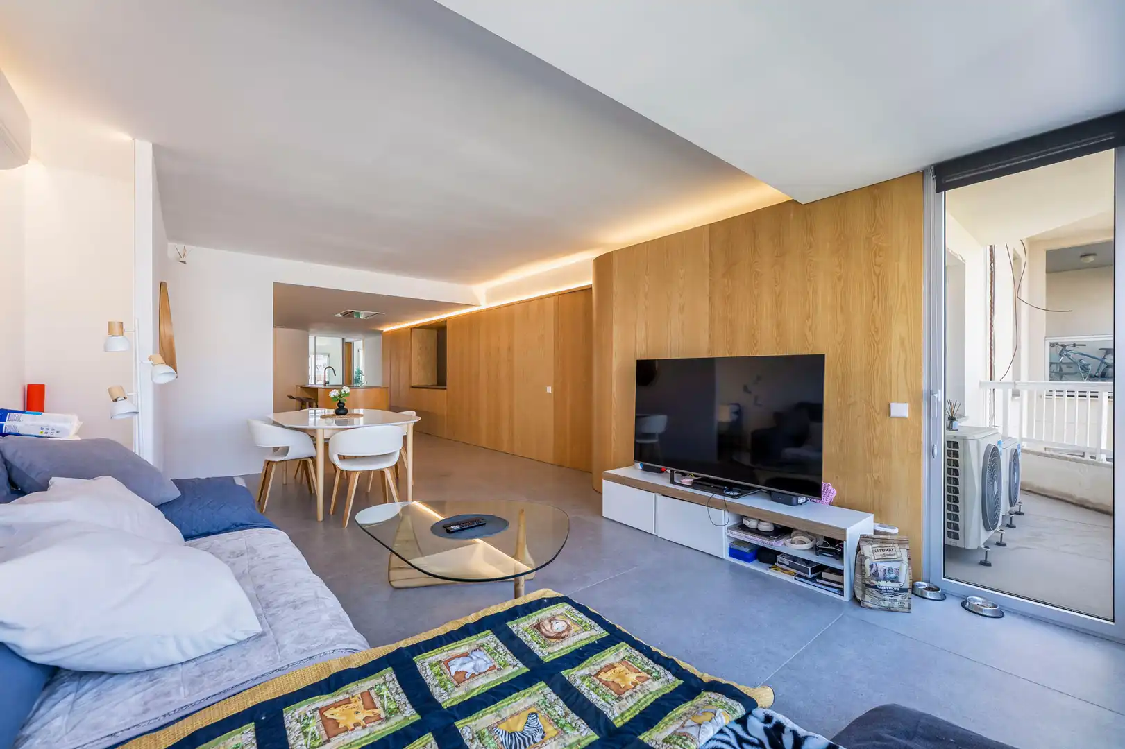 Sala d'estar de Pis en venda en  Palma de Mallorca amb Aire condicionat i Balcó