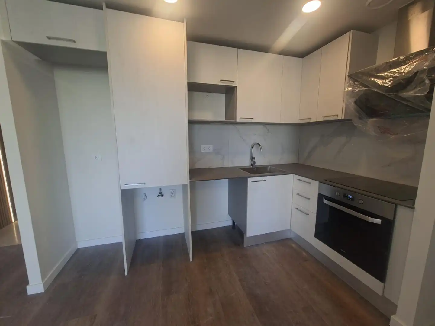 Kitchen of Flat for sale in Palafolls  with Air Conditioner, Heating and Parquet flooring