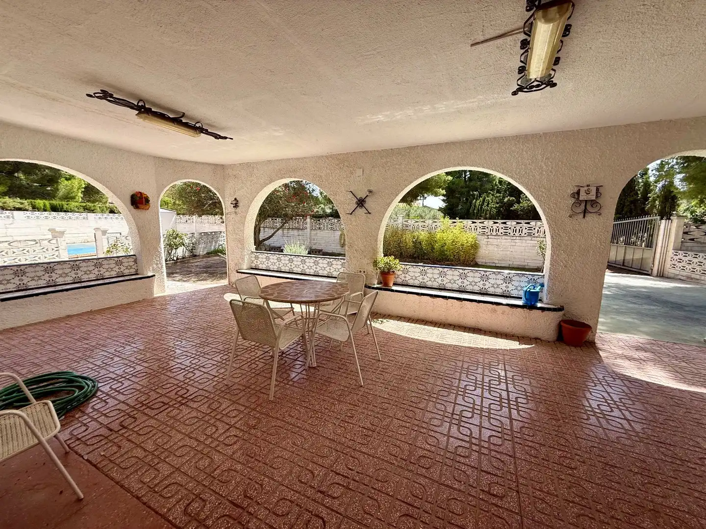 Terraza de Casa o chalet en venta en Villena con Calefacción, Jardín privado y Trastero