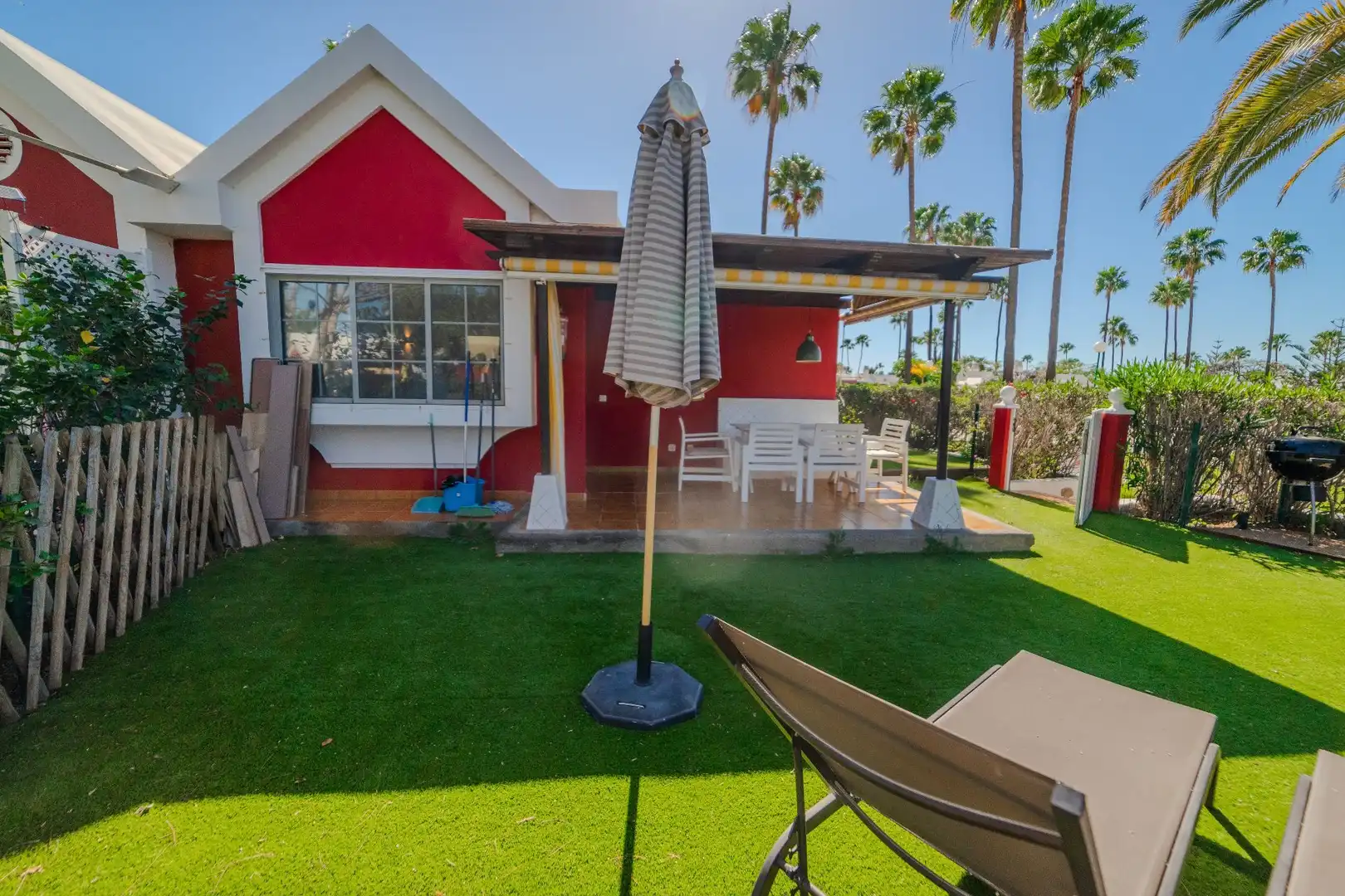 Terraza de Casa o chalet en venta en San Bartolomé de Tirajana con Aire acondicionado, Jardín privado y Terraza