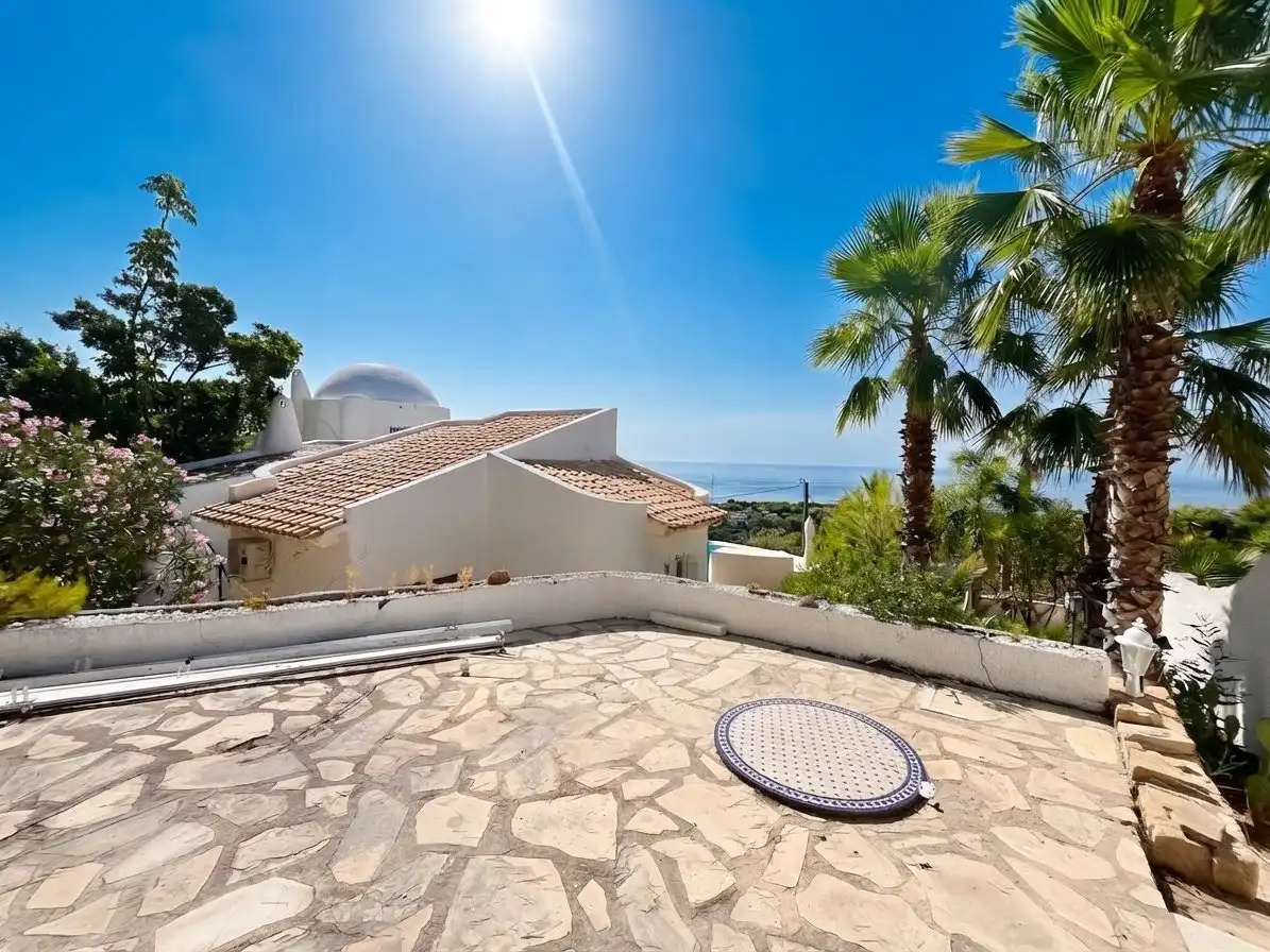 Vista exterior de Casa o chalet en venta en Altea con Aire acondicionado, Calefacción y Jardín privado