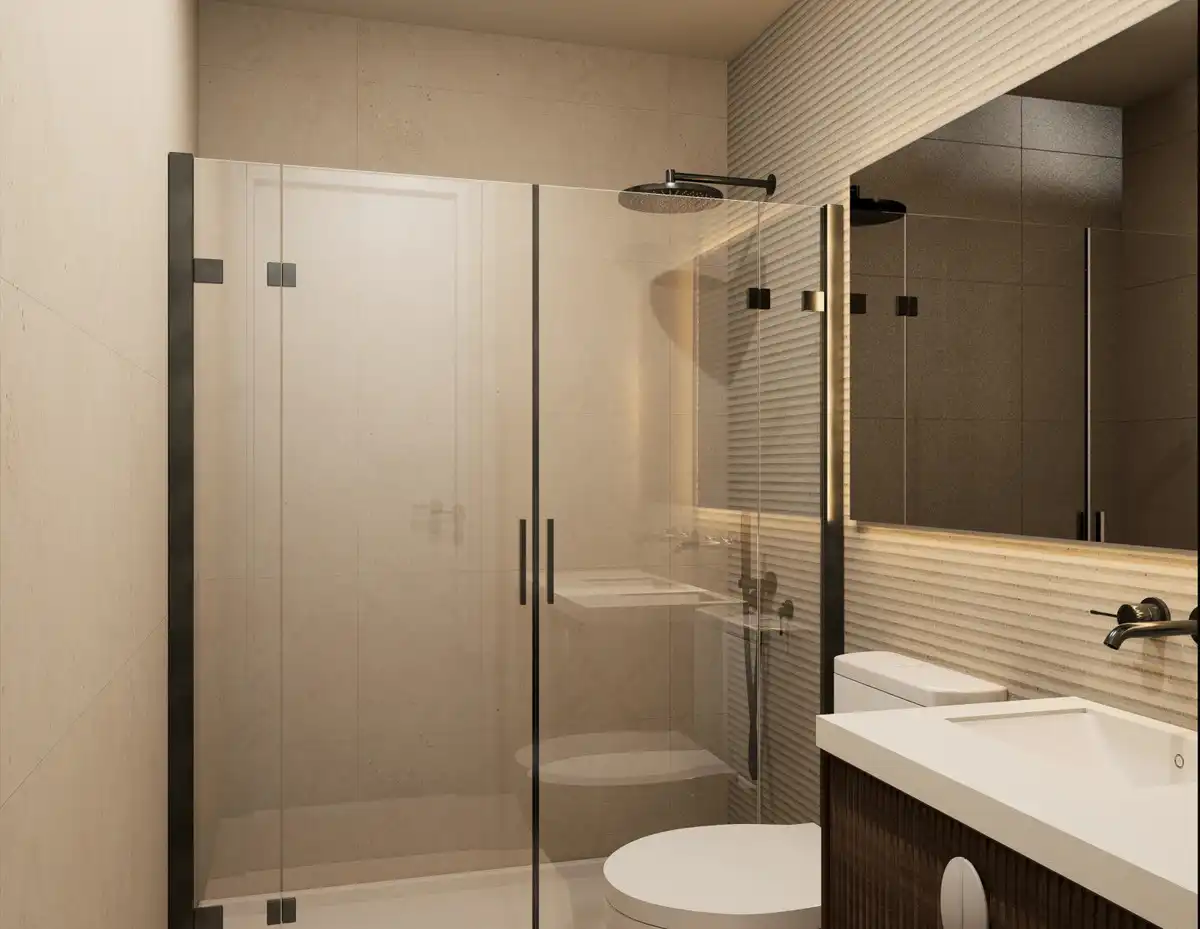 Badezimmer von Maisonette zum Verkauf in Marbella mit Terrasse und Abstellraum