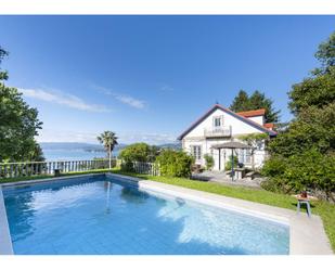 Piscina de Casa o xalet de lloguer en Redondela amb Aire condicionat i Moblat