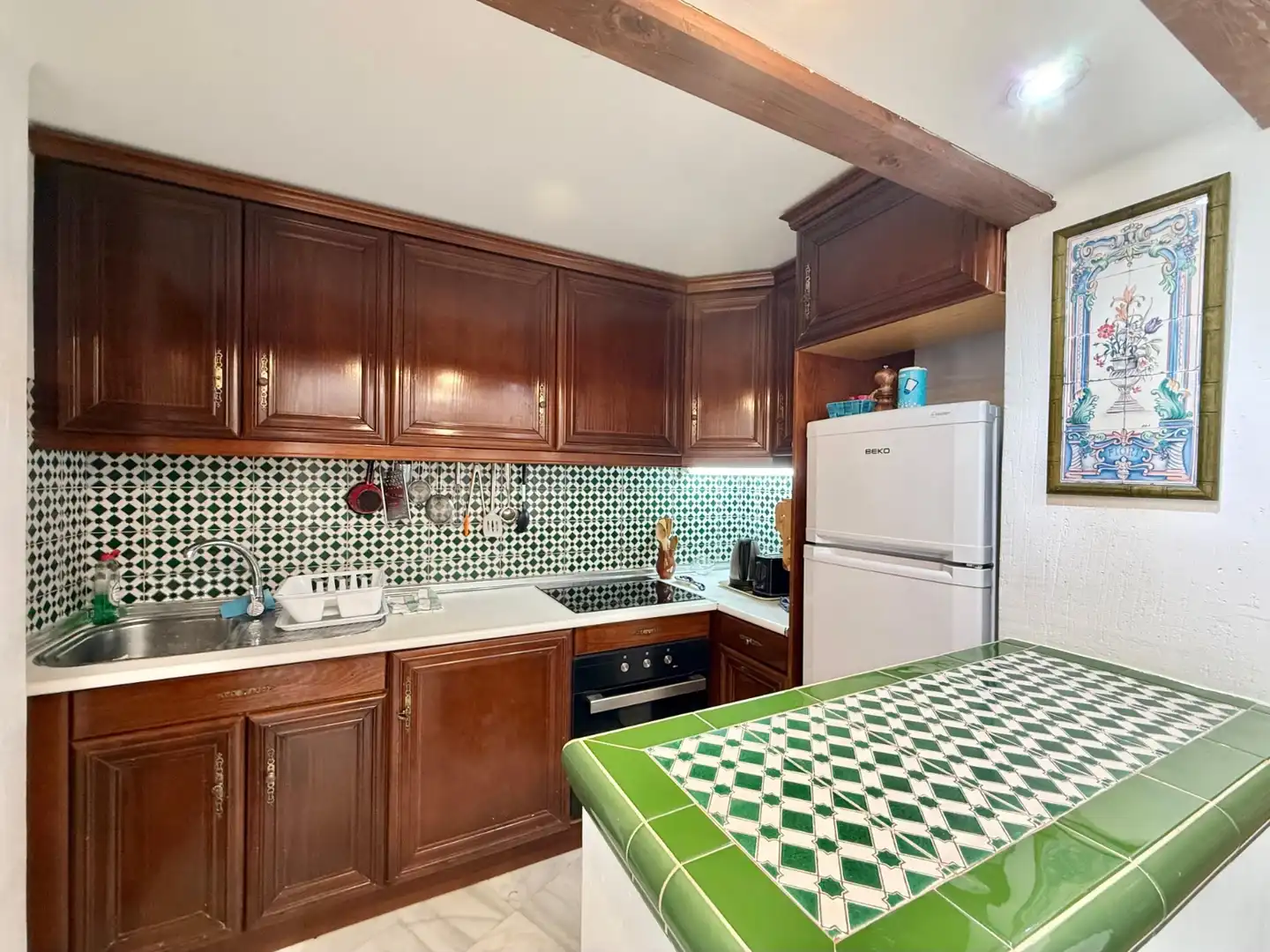 Kitchen of Flat for rent in Torrevieja  with Air Conditioner, Heating and Swimming Pool