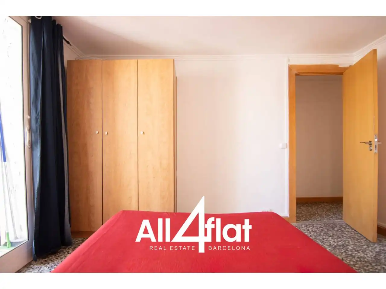 Bedroom of Flat for rent in Barcelona  with Air Conditioner, Heating and Furnished