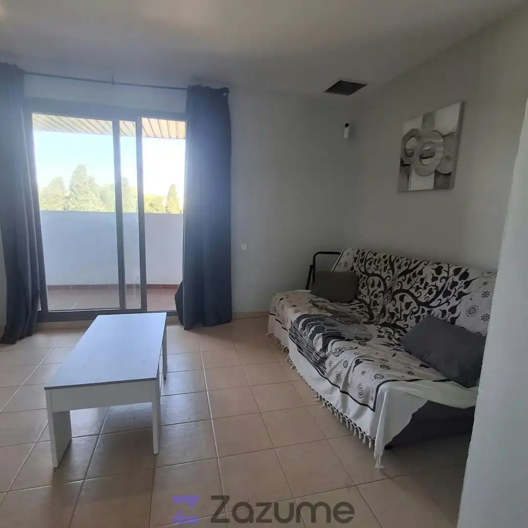 Living room of Flat for rent in El Puerto de Santa María  with Air Conditioner, Terrace and Swimming Pool