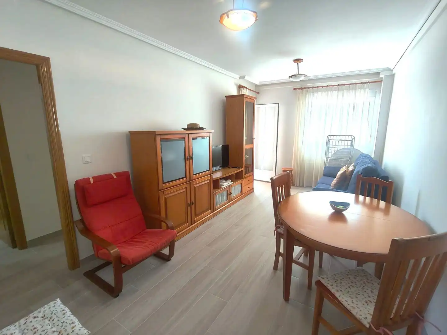 Wohnzimmer von Wohnungen zur Miete in Santa Pola mit Klimaanlage, Heizung und Terrasse
