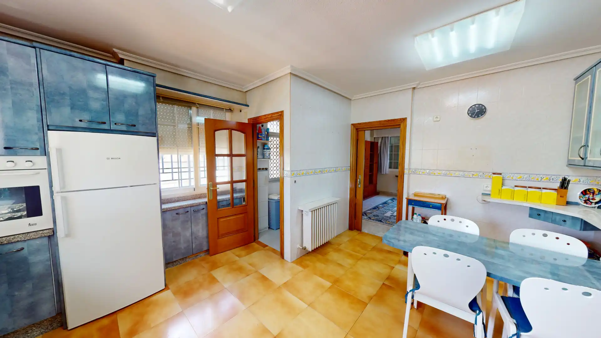 Küche von Haus oder Chalet zum Verkauf in Mutxamel mit Klimaanlage, Privatgarten und Terrasse