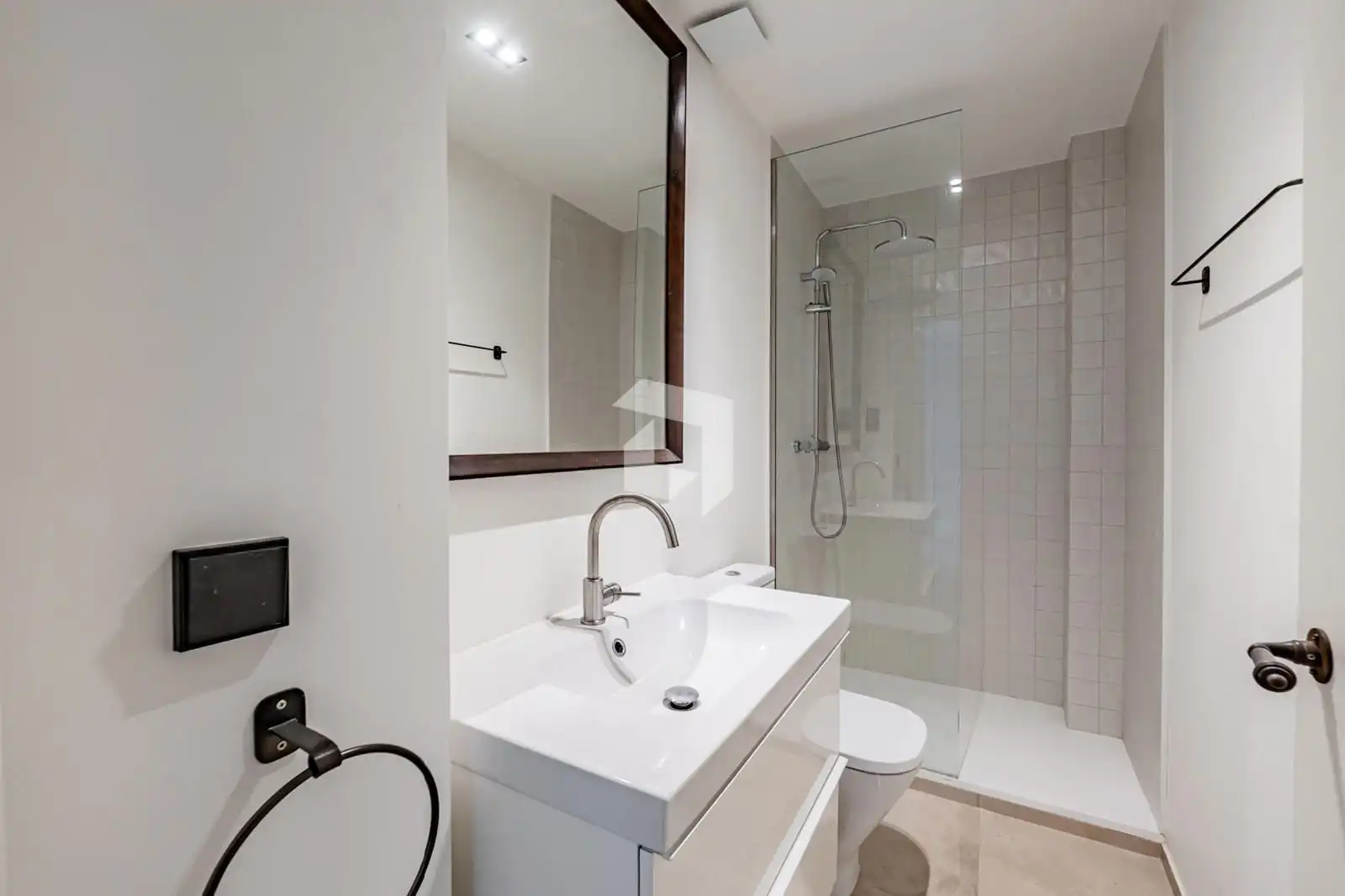 Baño de Casa o chalet de alquiler en Madrid con Aire acondicionado, Calefacción y Terraza
